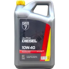 Олива моторна  7FLAGS ALPHA DIESEL 10W-40 API СF/SL  каністра 5л ПЕ