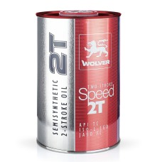 Олива моторна для двотактних двигунів WOLVER TWO STROKE SPEED 2T  каністра 1л жерсть