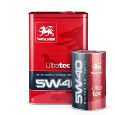 Олива моторна WOLVER ULTRATEC 5W-40  каністра 4л жерсть