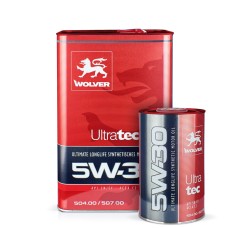 Олива моторна WOLVER ULTRATEC С3 5W-30  каністра 4л жерсть