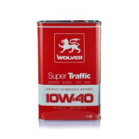 Олива моторна WOLVER SUPER TRAFFIC 10W-40  каністра 4л жерсть