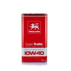Олива моторна WOLVER SUPER TRAFFIC 10W-40  каністра 5л жерсть