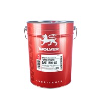 Олива моторна WOLVER TURBO POWER 15W-40  відро 20л жерсть