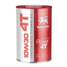 Олива для чотирьохтактних двигунів WOLVER FOUR STROKE POWER 4T 10W-30   каністра 1л жерсть