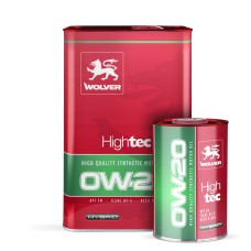 Олива моторна WOLVER HIGHTEC 0W-20   каністра 4л жерсть
