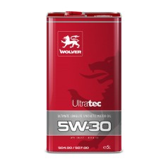 Олива моторна WOLVER ULTRATEC С3 5W-30  каністра 5л жерсть