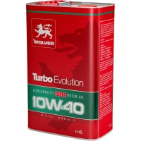 Олива моторна WOLVER TURBO EVOLUTION 10W-40  каністра 4л жерсть