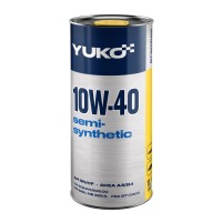 Олива моторна YUKO SEMISYNTHETIC 10W-40 API SN/CF каністра 1л жерсть