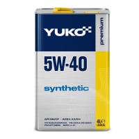 Олива моторна YUKO SYNTHETIC 5W-40 API SN/CF каністра 4л жерсть