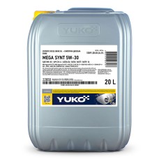 Олива моторна YUKO MEGA SYNT 5W-30 API CK-4 17,5кг каністра 20л ПЕ