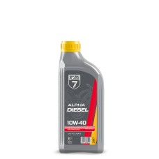 Олива моторна  7FLAGS ALPHA DIESEL 10W-40 API СF/SL  каністра 1л ПЕ