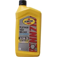 Pennzoil Platinum High Mileage Full Synthetic 5W-20  0,946л.   550042724