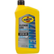 Pennzoil Platinum Euro 5W-40  0.946л.     550051120