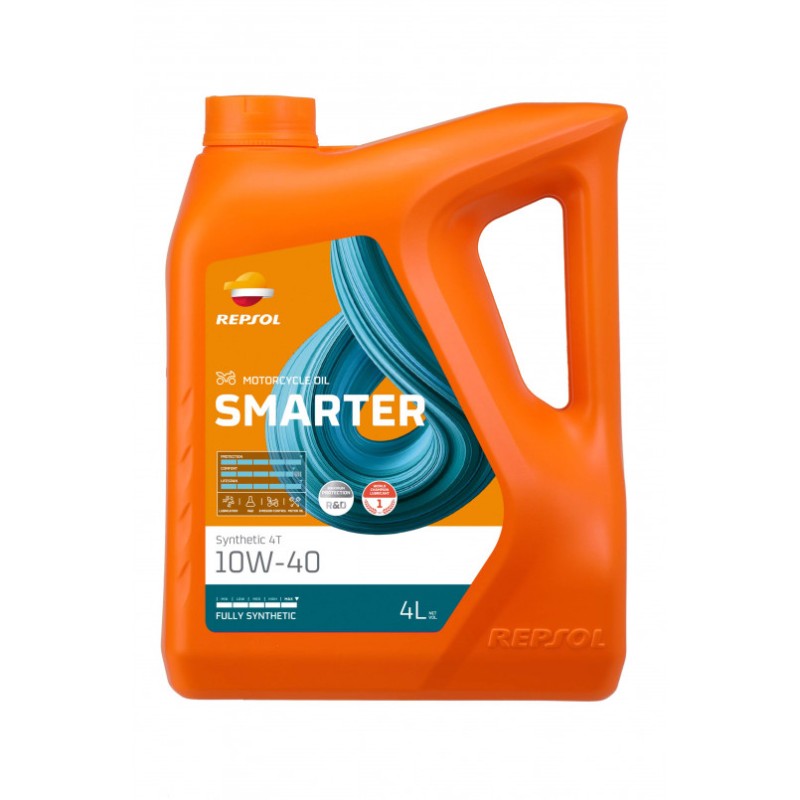 REPSOL SMARTER SYNTHETIC 4T 10W-40 4л.