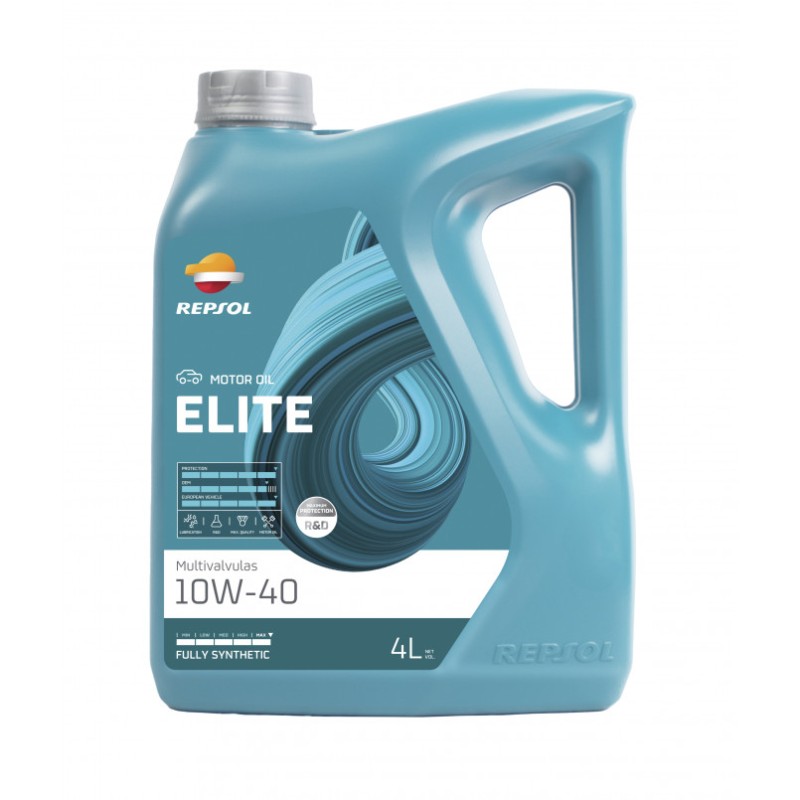 REPSOL ELITE MULTIVALVULAS 10W-40 4л.