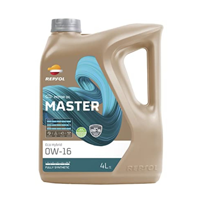 REPSOL MASTER ECO HYBRID 0W-16 4л.