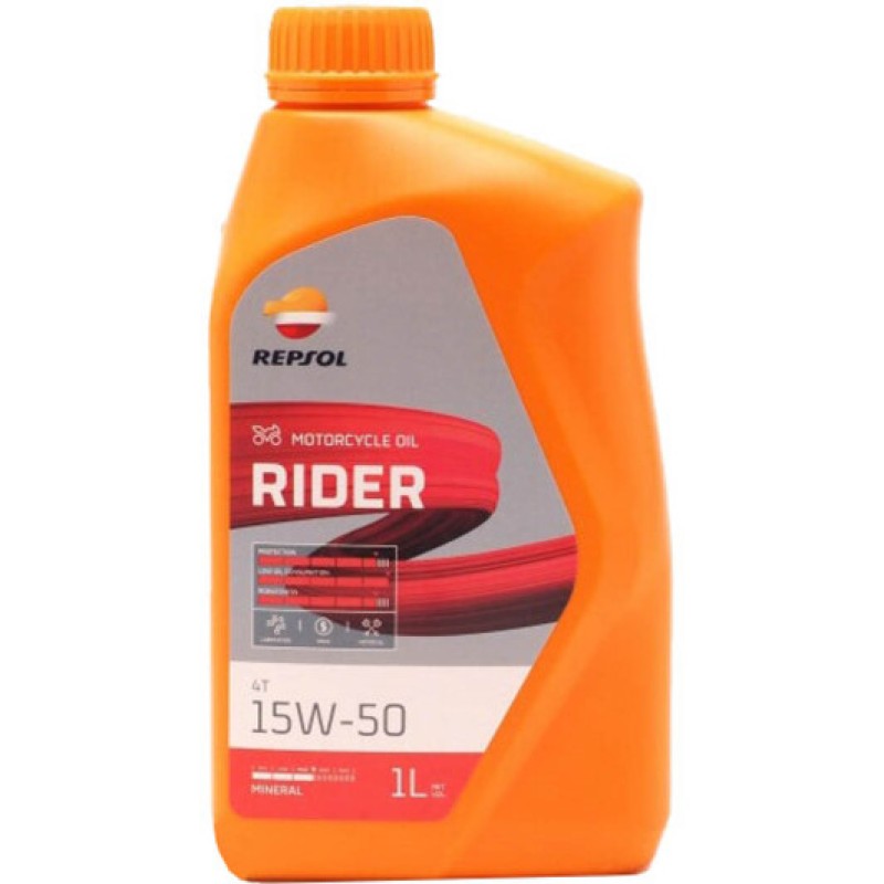 REPSOL RIDER 4T 15W-50 1л.