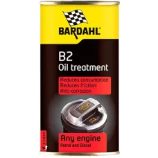 Присадка в оливу антифрикційна для двигуна з великим пробігом B2-OIL TREATMENT BARDAHL 0,3л. 1001
