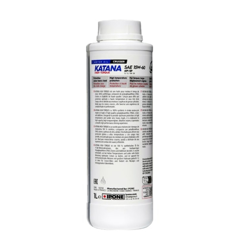 IPONE Katana High Torque 15W-60 1л.  801125