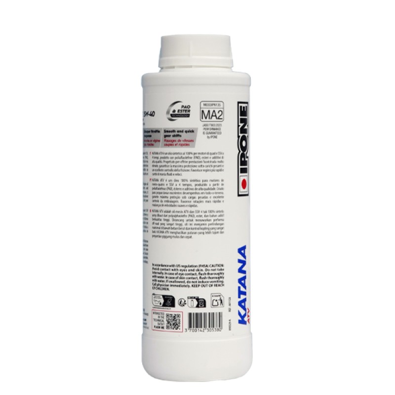 IPONE Katana ATV 5W-40 4T 1л. 801158