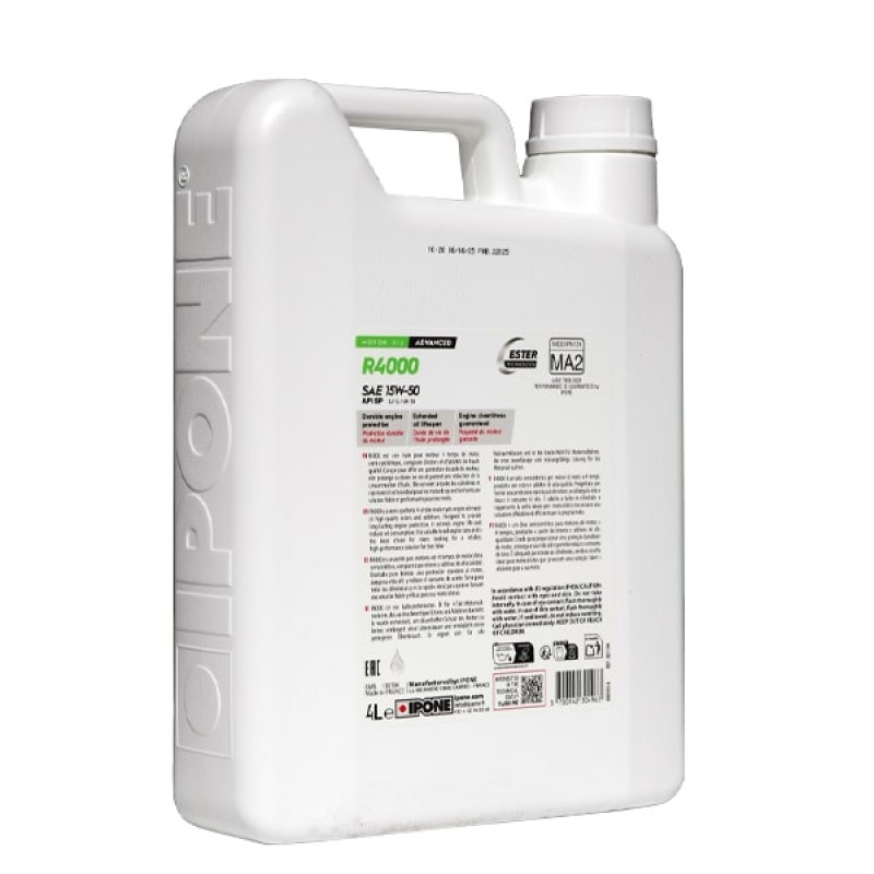 IPONE R4000 RS 15W-50 4T 4л. 801144