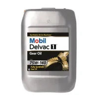 MOBIL Delvac Synthetic Gear Oil 75W-140 20л.