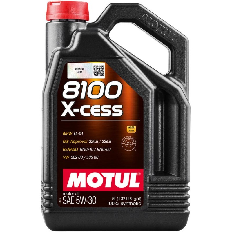 MOTUL 8100 X-Cess 5W-30 5л. 368106