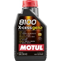 MOTUL 8100 X-CESS GEN2 5W-40 1л. 368201