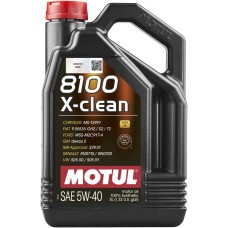 MOTUL 8100 X-CLEAN 5W-40 5л. 843451