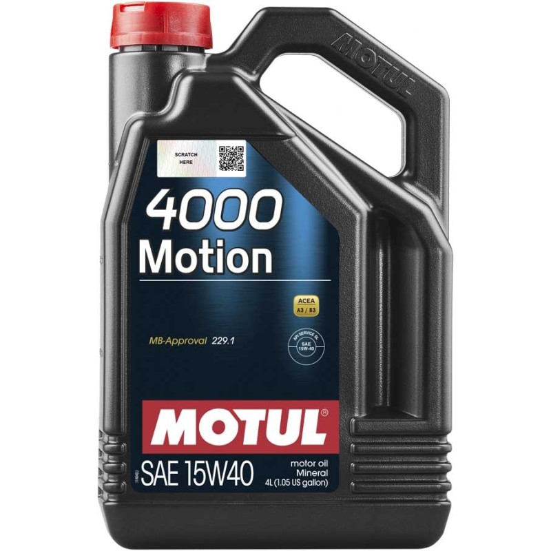 MOTUL 4000 Motion 15W-40 4л.