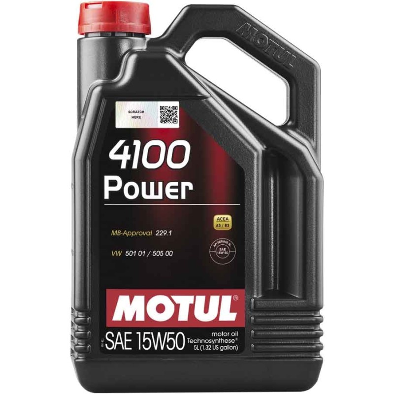 MOTUL 4100 Power 15W-50 5л.  386206