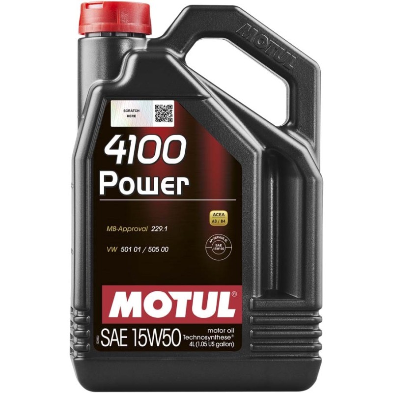MOTUL 4100 Power 15W-50 4л.  386207