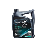 WOLF OFFICIALTECH 0W-16 IL 5л.