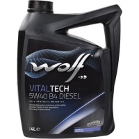 WOLF VITALTECH 5W-40 B4 DIESEL 4л.
