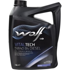 WOLF VITALTECH 5W-40 B4 DIESEL 4л.