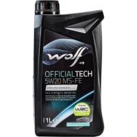 WOLF OFFICIALTECH 5W-20 MS-FE 1л.