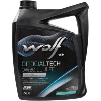 WOLF OFFICIALTECH 0W-30 LL III FE 5л.