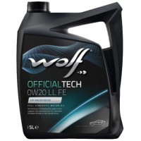 WOLF OFFICIALTECH 0W-20 LL FE 5л.