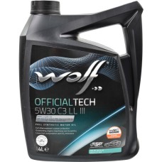 WOLF OFFICIALTECH 5W-30 C3 LL III 4л.
