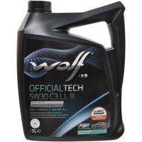 WOLF OFFICIALTECH 5W-30 C3 LL III 5л.