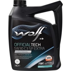 WOLF OFFICIALTECH 5W-30 C3 SP EXTRA 4л.
