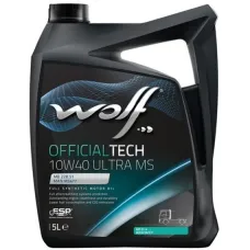 WOLF OFFICIALTECH 10W-40 ULTRA MS 5л.