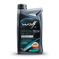 WOLF OFFICIALTECH 0W-40 C3 SP 1л.