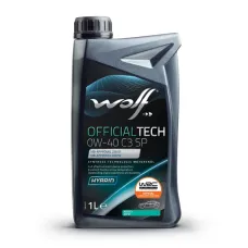 WOLF OFFICIALTECH 0W-40 C3 SP 1л.
