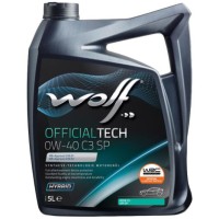WOLF OFFICIALTECH 0W-40 C3 SP 5л.