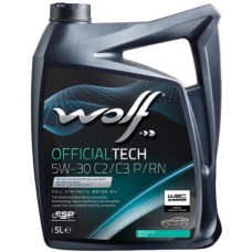 WOLF OFFICIALTECH 5W-30 C2/C3 P/RN 5л.