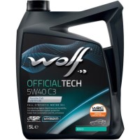WOLF OFFICIALTECH 5W-40 C3 5л.
