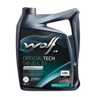 WOLF OFFICIALTECH 5W-20 IL D1 5л.