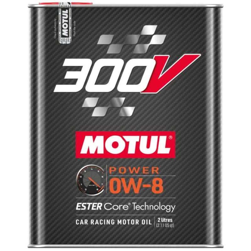 MOTUL 300V Power 0W-8 2л. Бесплатная доставка.