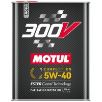MOTUL 300V Competition 5W-40 2л. Бесплатная доставка.
